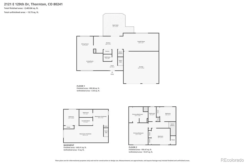 2121 E 129th Drive Thornton CO 80241