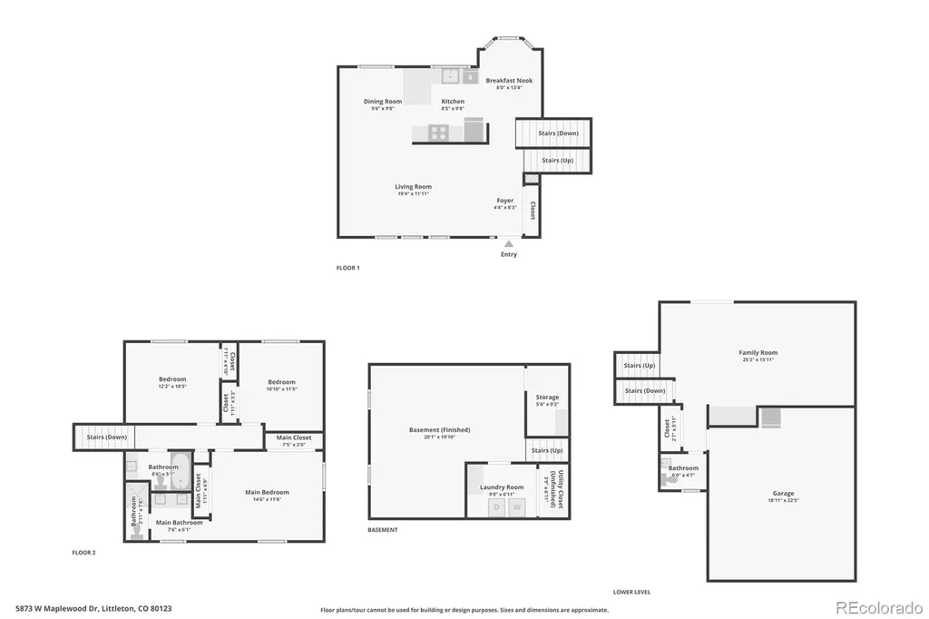5873 W Maplewood Drive Littleton CO 80123