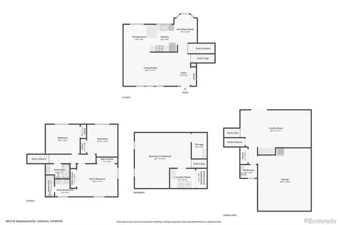 5873 W Maplewood Drive Littleton CO 80123