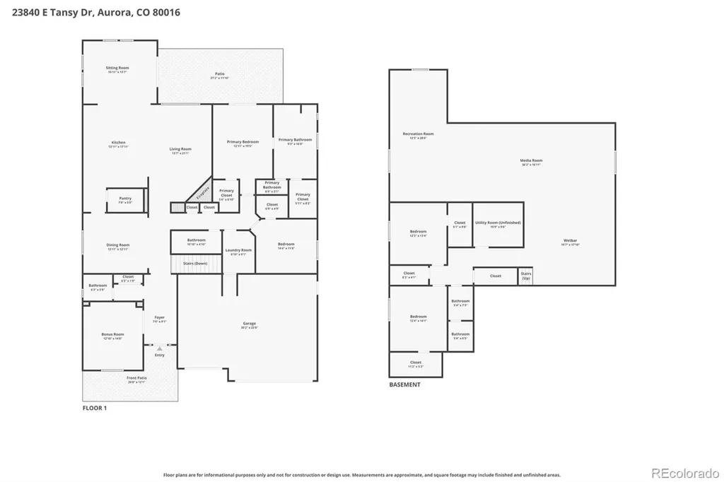 23840 E Tansy Drive Aurora CO 80016
