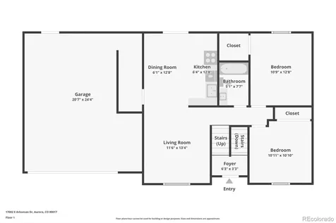17082 E Arkansas Drive N Aurora CO 80017