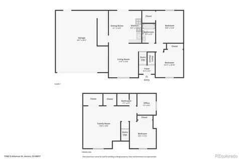 17082 E Arkansas Drive N Aurora CO 80017