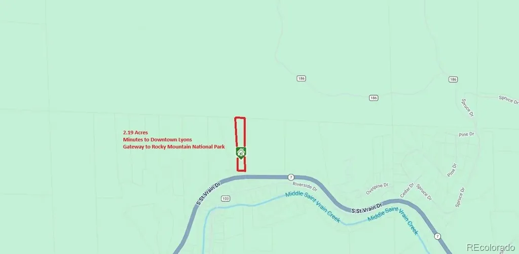 21005 State Highway 7 Lyons CO 80540