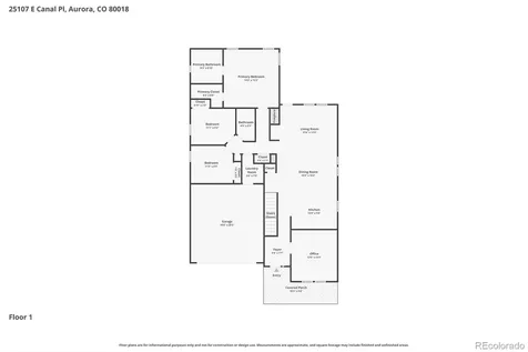 25107 E Canal Place Aurora CO 80018