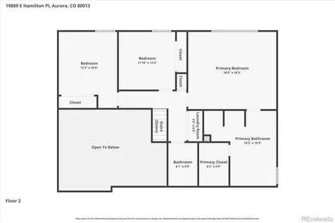 19889 E Hamilton Place Aurora CO 80013