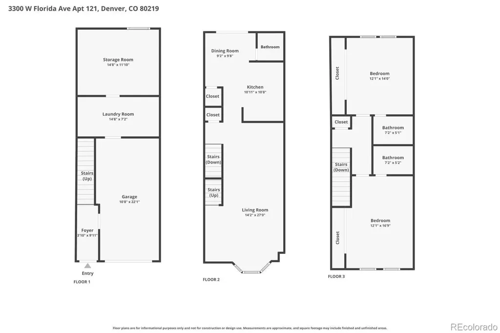 3300 W Florida Avenue Denver CO 80219
