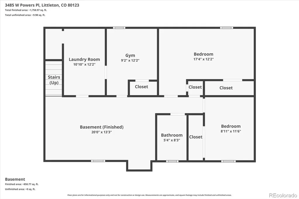3485 W Powers Place Littleton CO 80123
