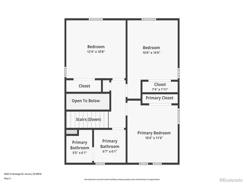 23341 E Saratoga Circle Aurora CO 80016