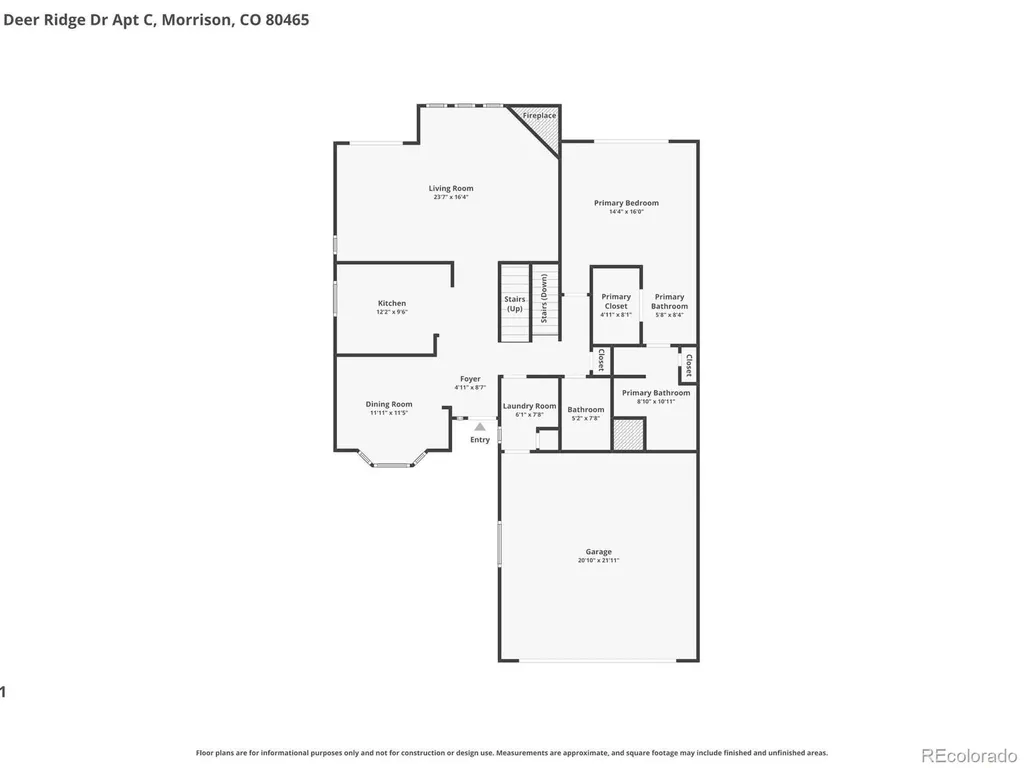 16082 Deer Ridge Drive Morrison CO 80465