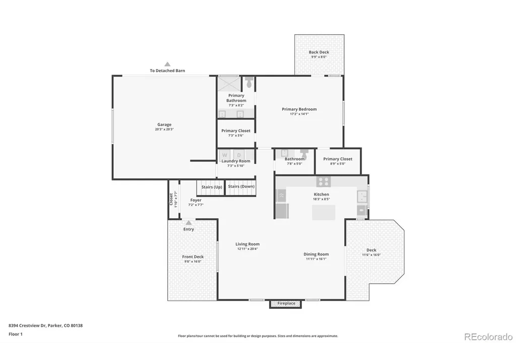 8394 Crestview Drive Parker CO 80138