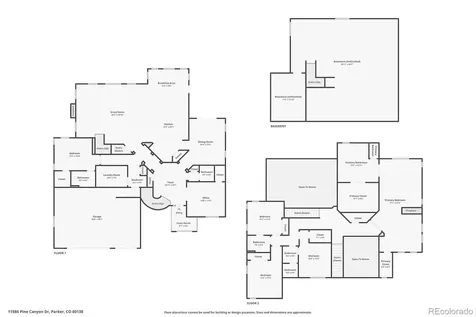 11586 Pine Canyon Drive Parker CO 80138