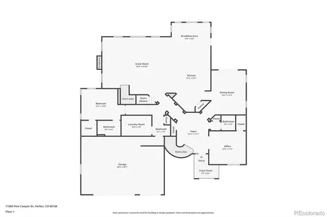 11586 Pine Canyon Drive Parker CO 80138