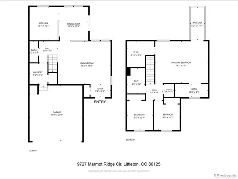 9727 Marmot Ridge Circle Littleton CO 80125