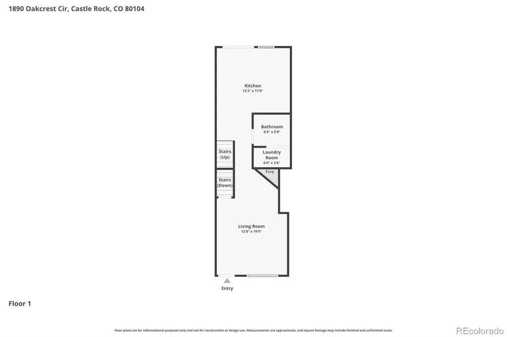 1890 Oakcrest Circle Castle Rock CO 80104