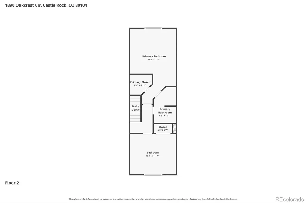 1890 Oakcrest Circle Castle Rock CO 80104