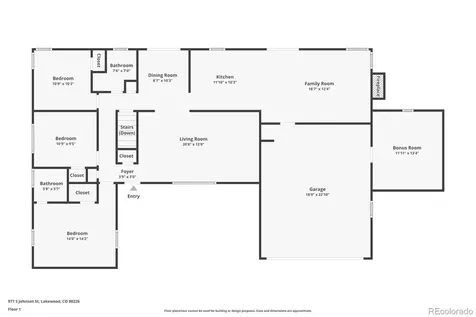 977 S Johnson Street SE Lakewood CO 80226
