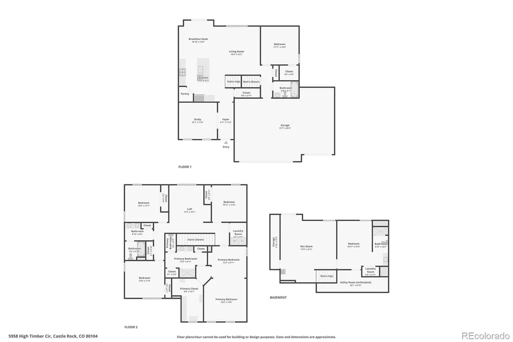 5958 High Timber Circle Castle Rock CO 80104