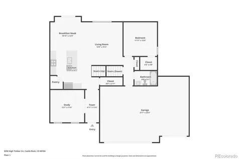 5958 High Timber Circle Castle Rock CO 80104