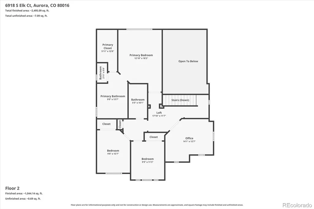 6918 S Elk Court Aurora CO 80016
