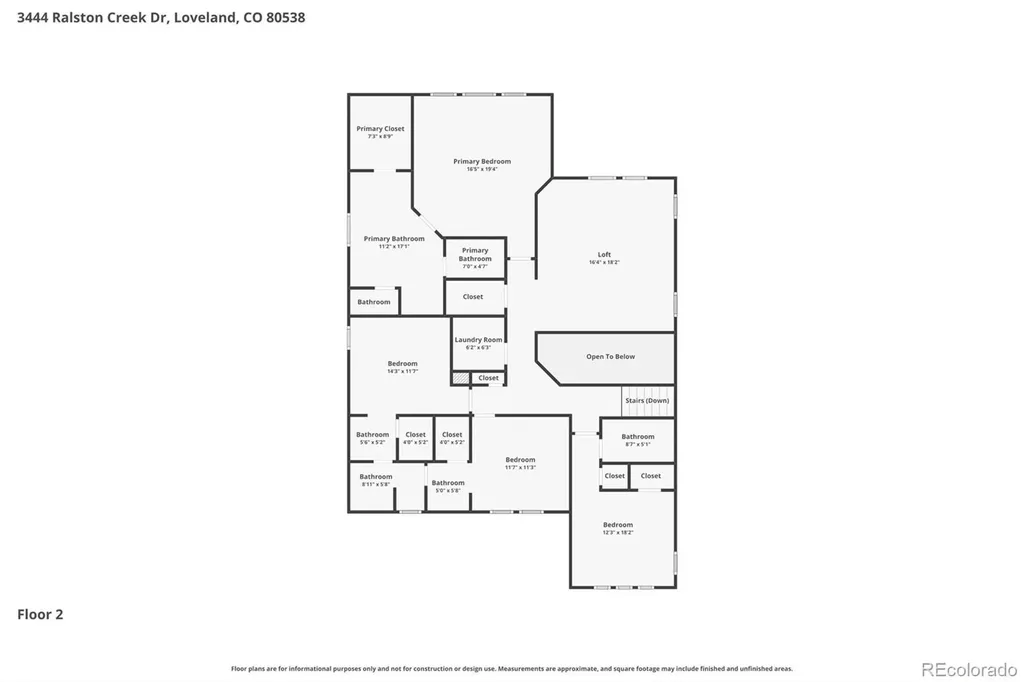 3444 Ralston Creek Drive Loveland CO 80538