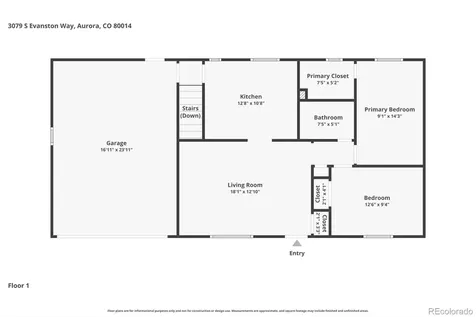 3079 S Evanston Way Aurora CO 80014