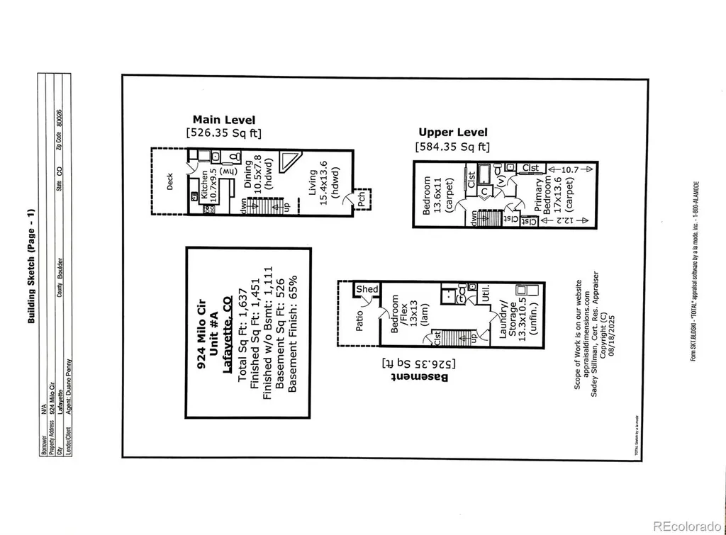 924 Milo Circle Lafayette CO 80026