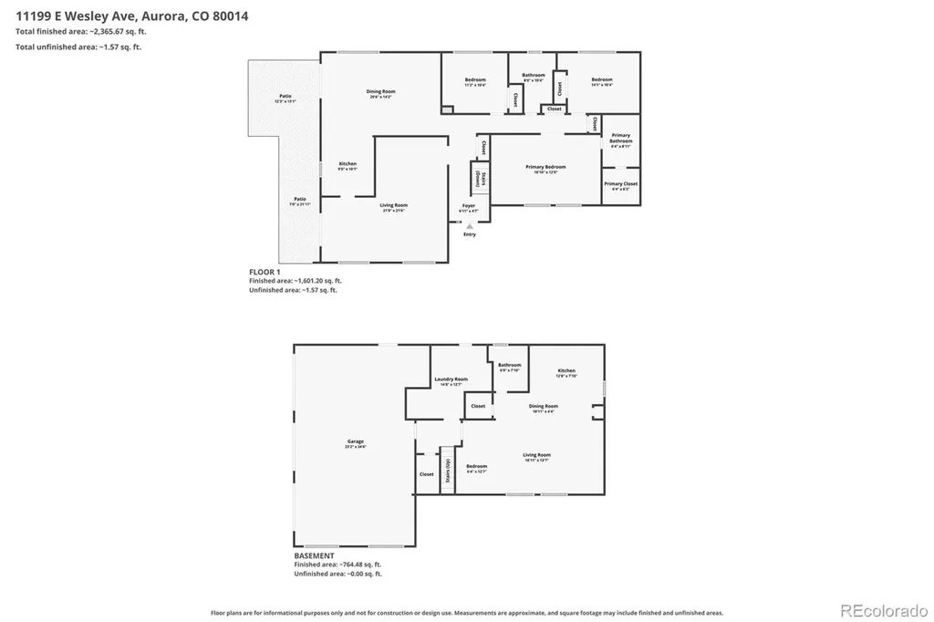 11199 E Wesley Avenue Aurora CO 80014