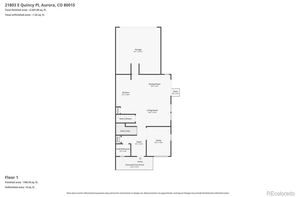21803 E Quincy Place Aurora CO 80015