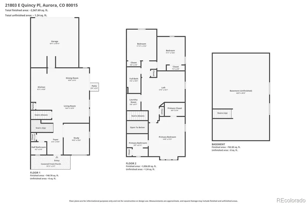 21803 E Quincy Place Aurora CO 80015