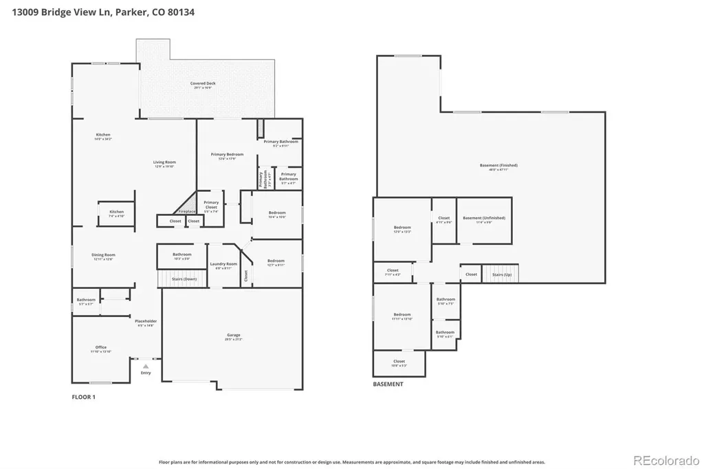 13009 Bridge View Lane Parker CO 80134