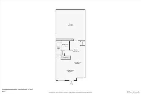 4789 Sand Mountain Point Colorado Springs CO 80923