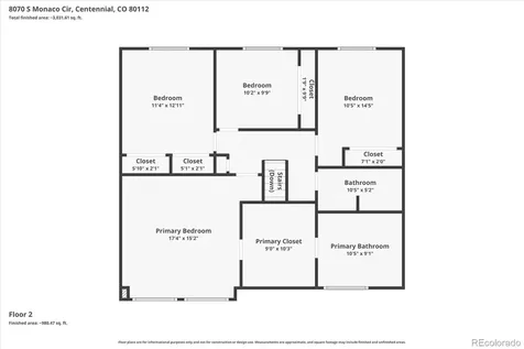 8070 S Monaco Circle Centennial CO 80112