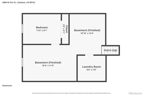 5889 W Fair Drive Littleton CO 80123