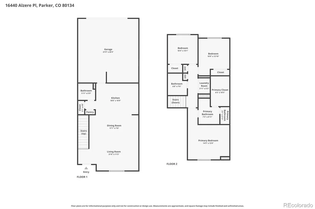 16440 Alzere Place Parker CO 80134