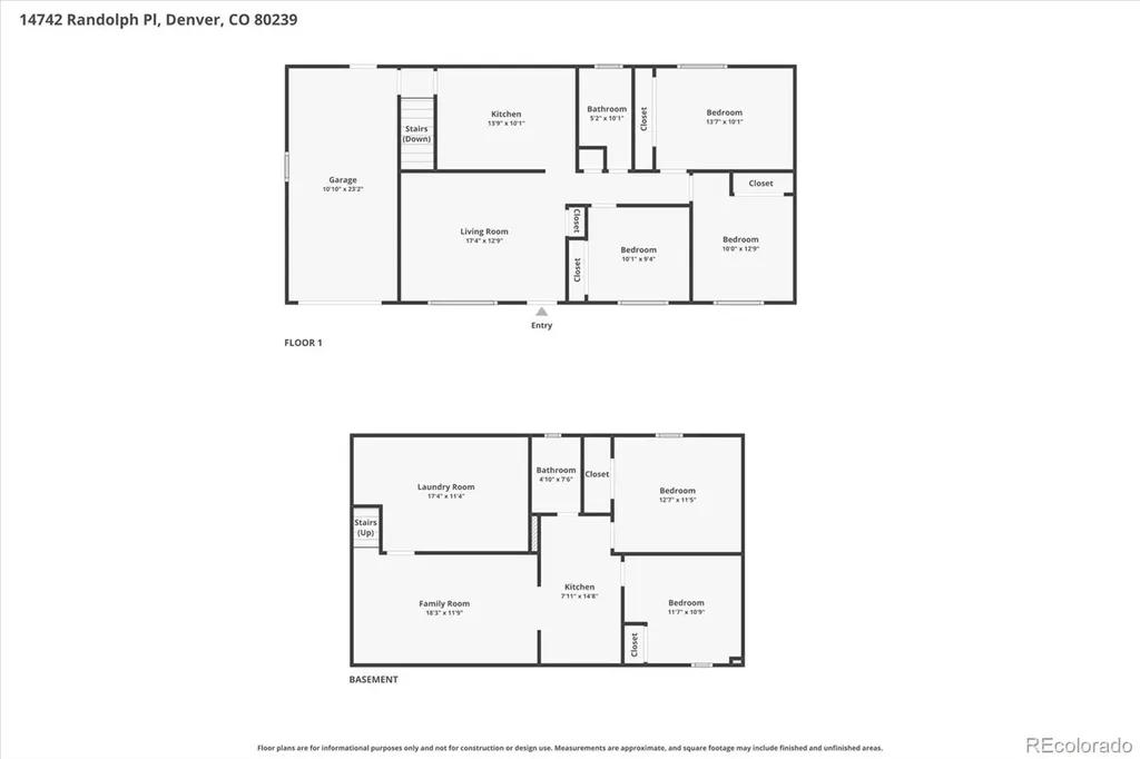 14742 Randolph Place Denver CO 80239