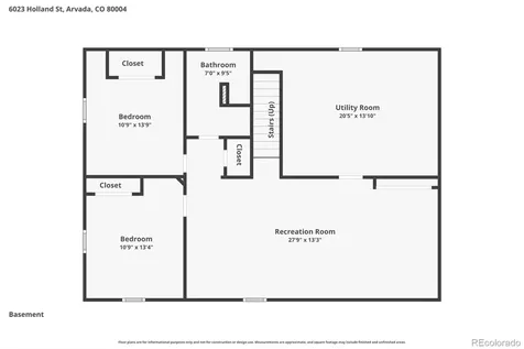 6023 Holland Street Arvada CO 80004
