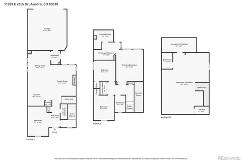 11399 E 25th Drive Aurora CO 80010