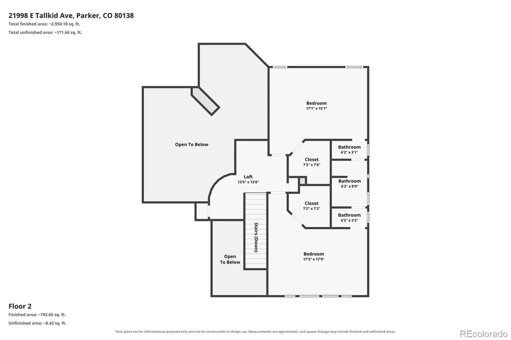 21998 E Tallkid Avenue Parker CO 80138