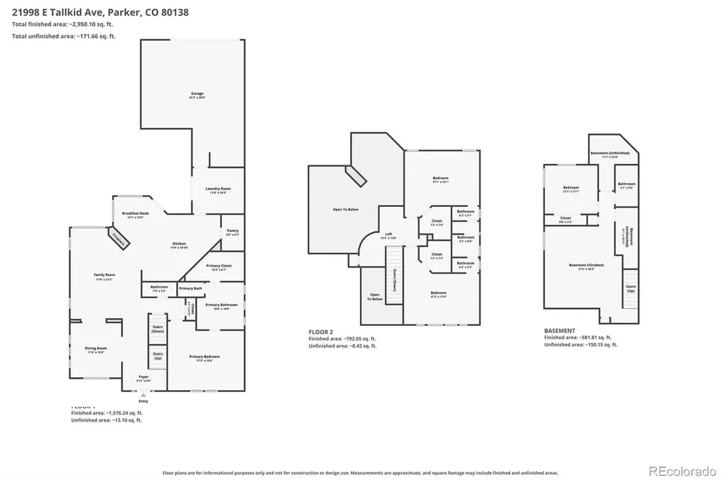 21998 E Tallkid Avenue Parker CO 80138