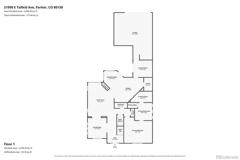 21998 E Tallkid Avenue Parker CO 80138