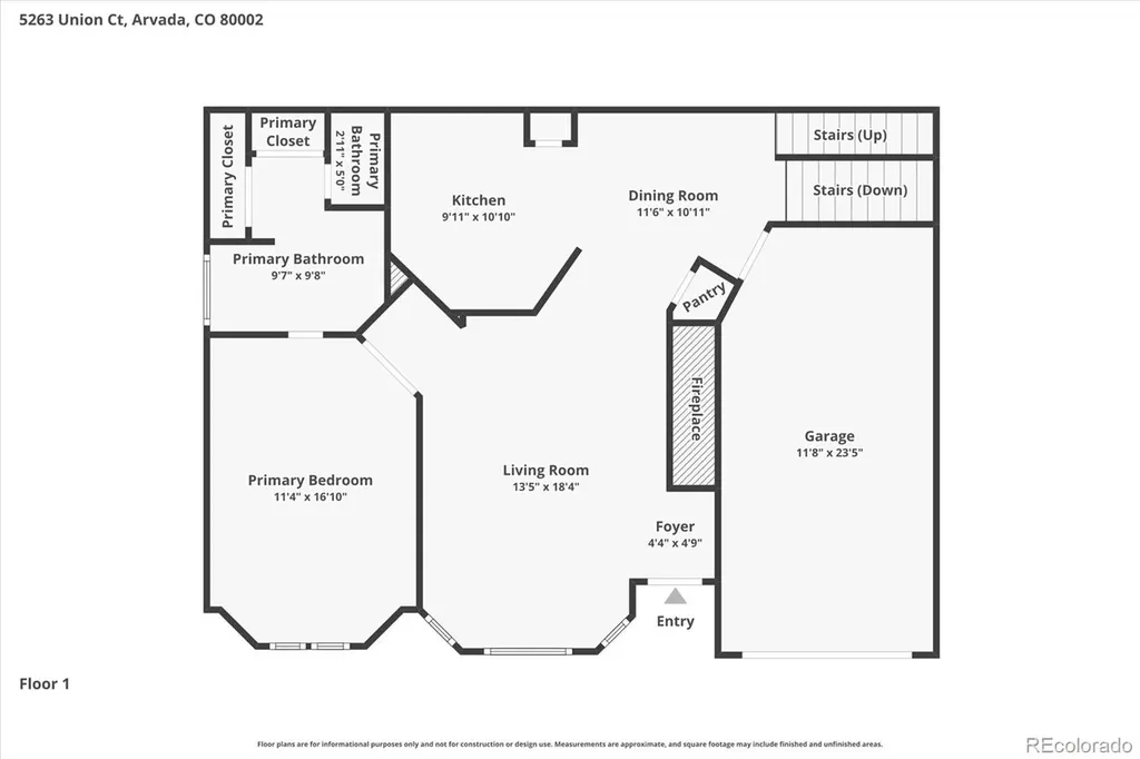 5263 Union Court Arvada CO 80002