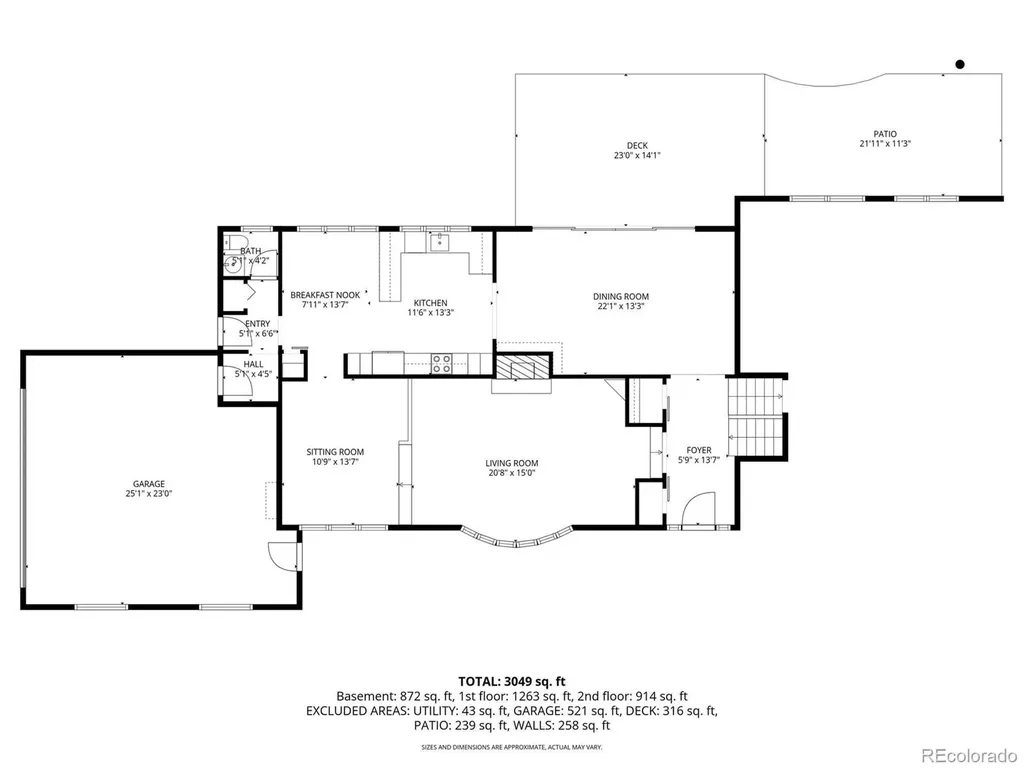 1863 N Rocky View Road Castle Rock CO 80108