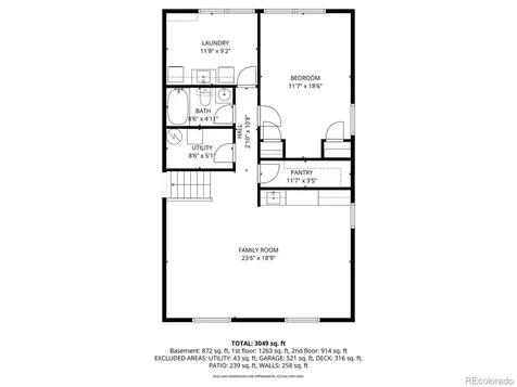 1863 N Rocky View Road Castle Rock CO 80108