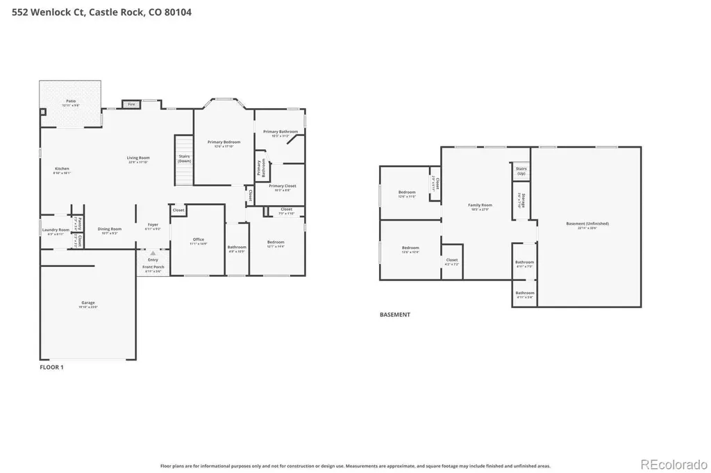 552 Wenlock Court Castle Rock CO 80104