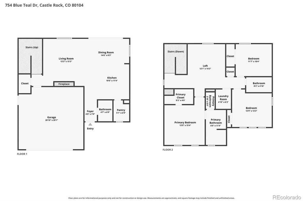 754 Blue Teal Drive Castle Rock CO 80104