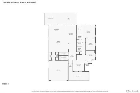19615 W 94th Avenue Arvada CO 80007