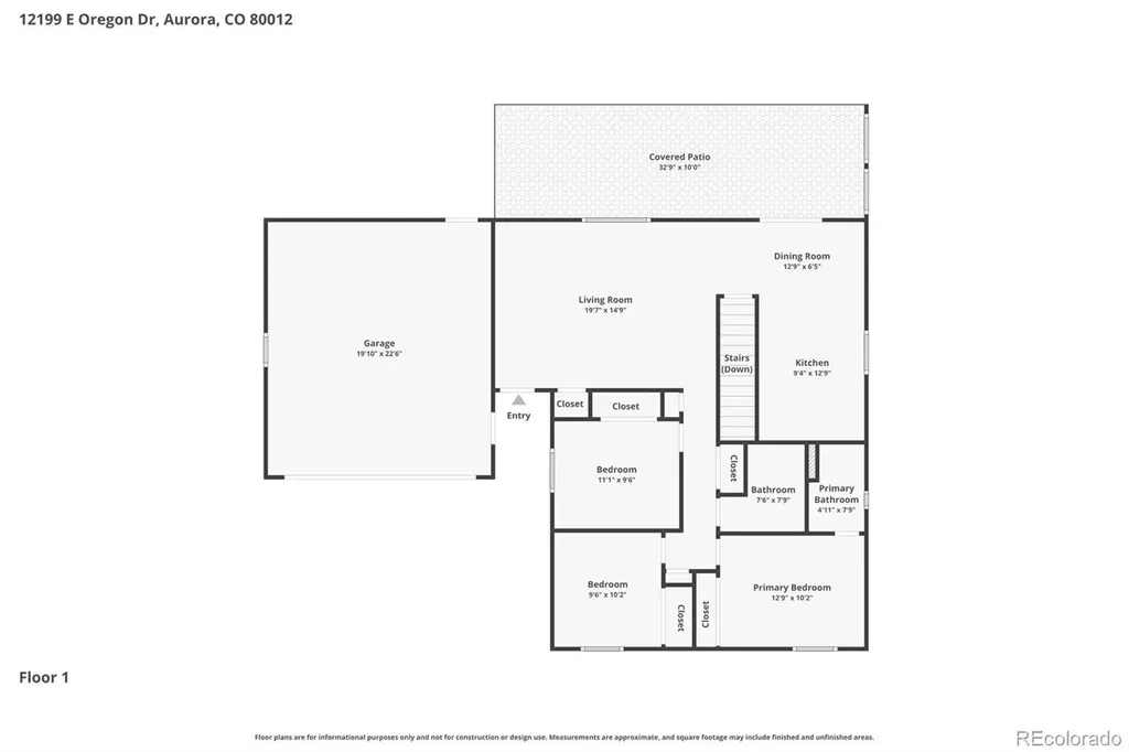 12199 E Oregon Drive Aurora CO 80012