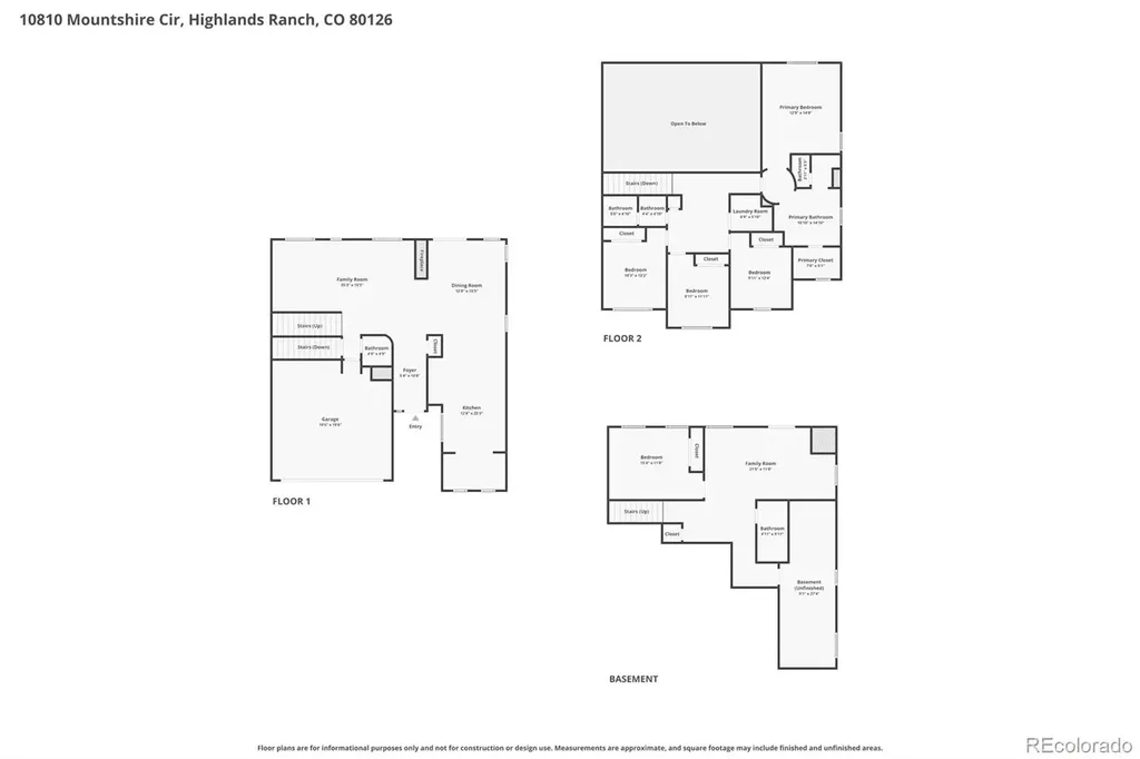 10810 Mountshire Circle Highlands Ranch CO 80126