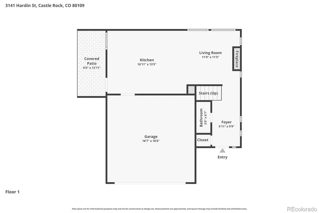 3141 Hardin Street Castle Rock CO 80109