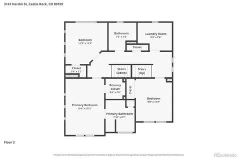 3141 Hardin Street Castle Rock CO 80109